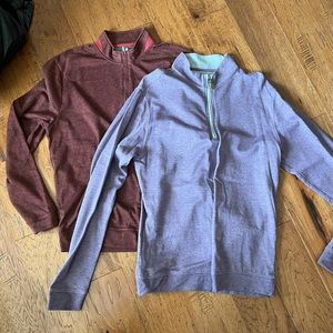 2- Men Johnnie-O pullover medium